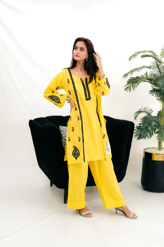 The Saffron 2PC Suit