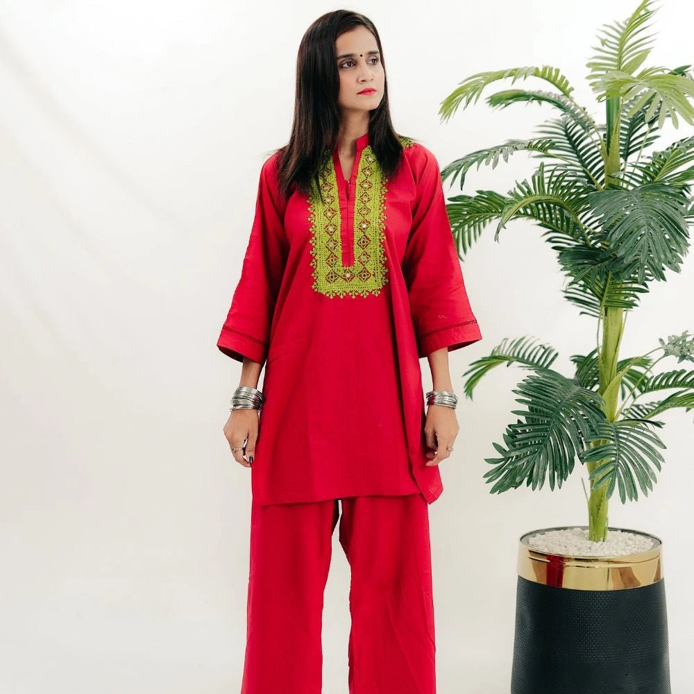 The Burgundy 2PC Suit