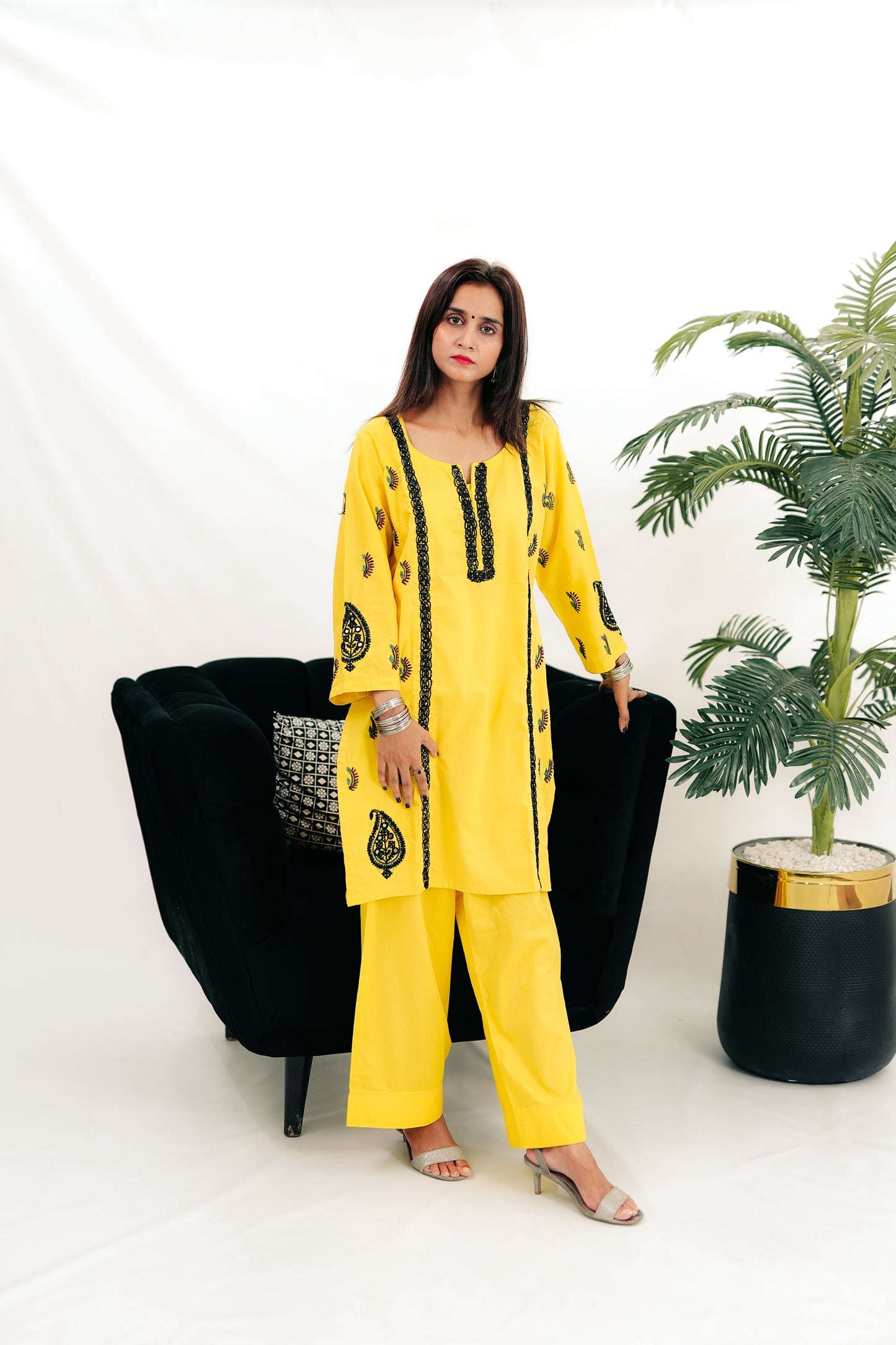The Saffron 2PC Suit
