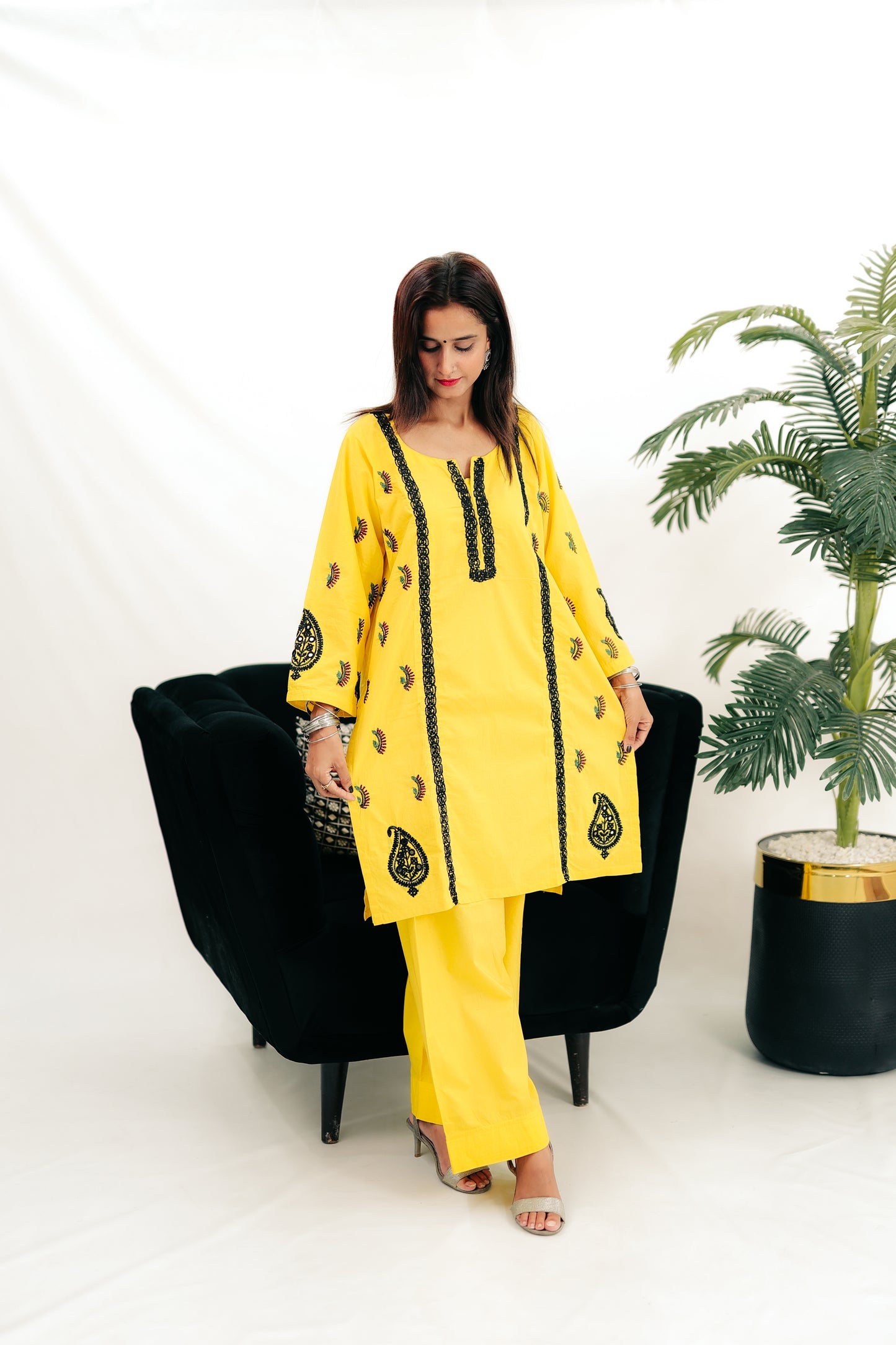 The Saffron 2PC Suit