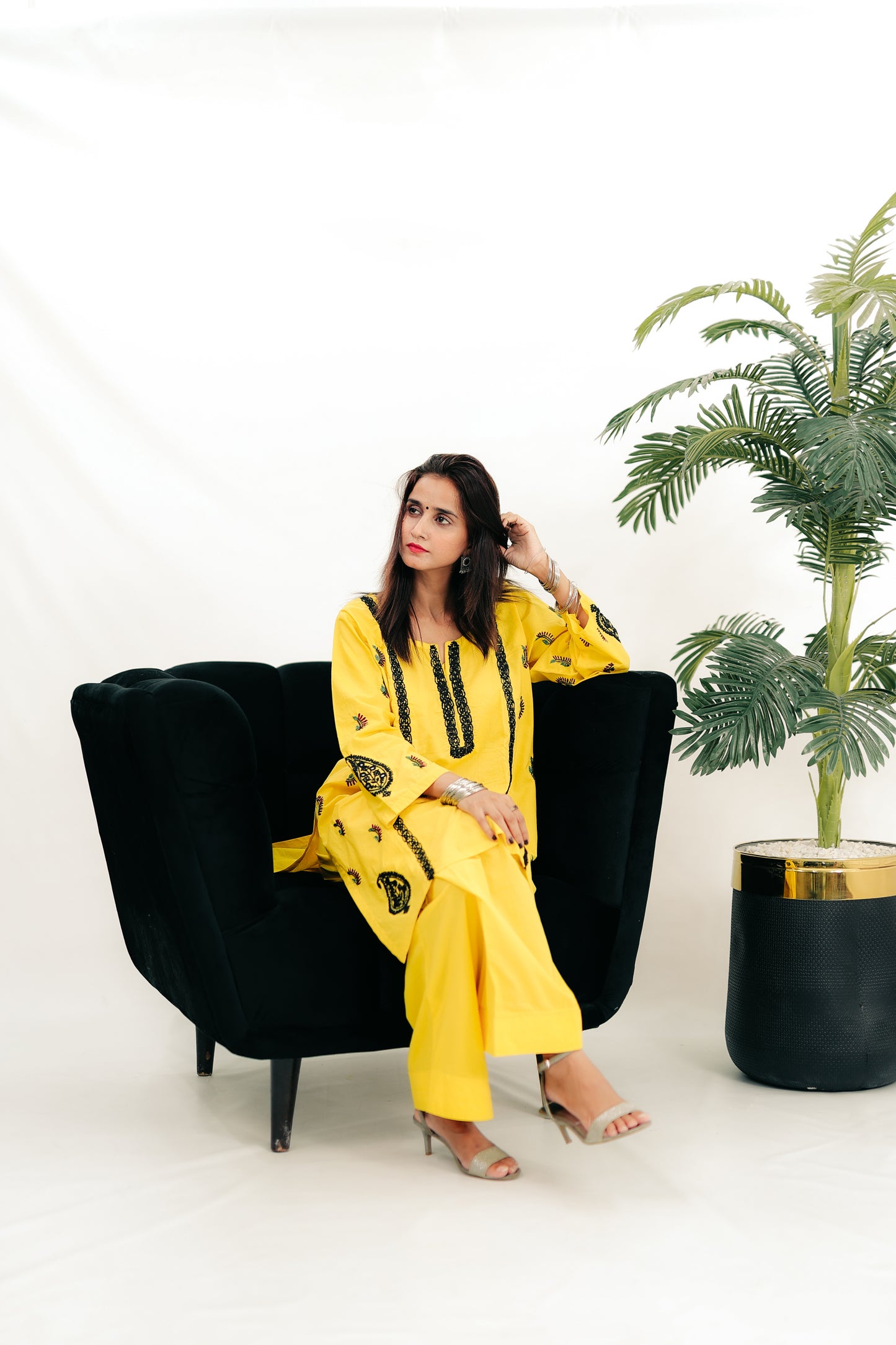 The Saffron 2PC Suit
