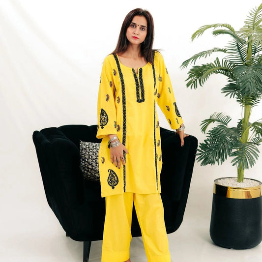 The Saffron 2PC Suit