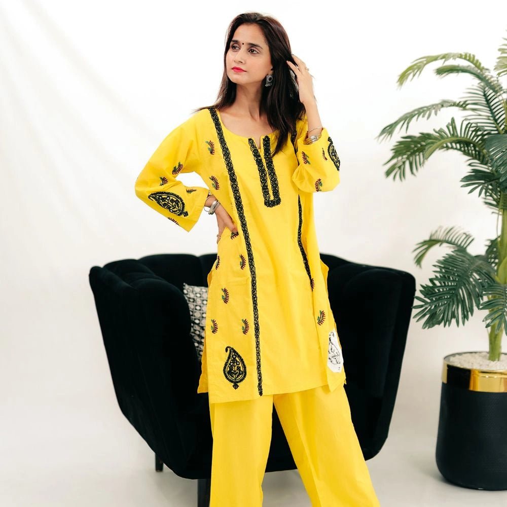 The Saffron 2PC Suit