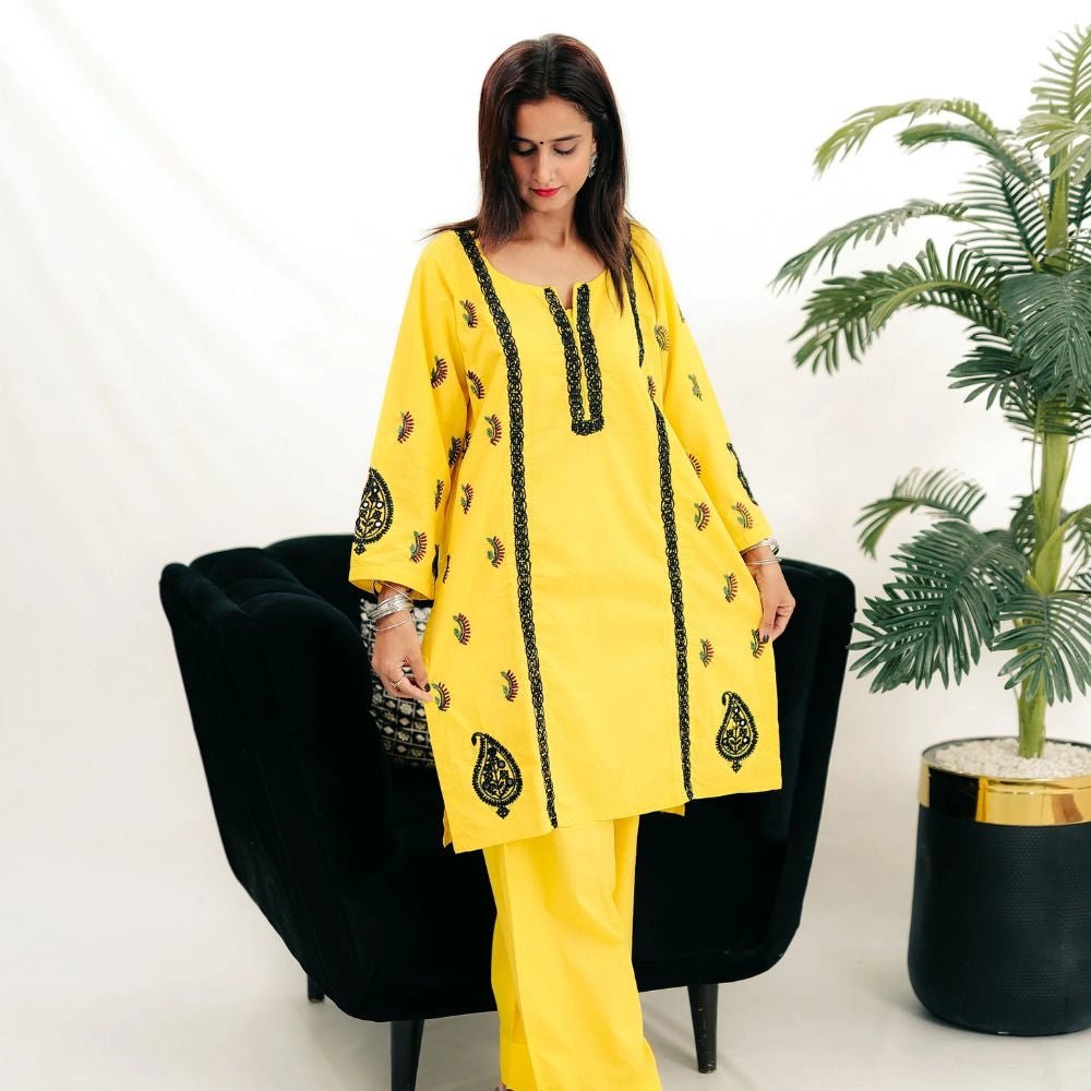 The Saffron 2PC Suit